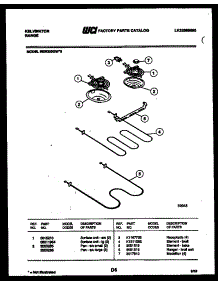 05 - Broiler Parts parts for Frigidaire Range RER305GD0 from AppliancePartsPros.com