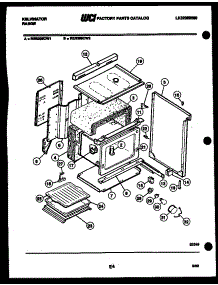 07 - Body Parts parts for Frigidaire Range RER305CW2 from AppliancePartsPros.com