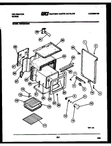 04 - Body Parts parts for Frigidaire Range RER355GD0 from AppliancePartsPros.com