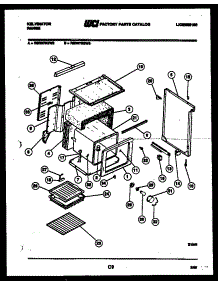 07 - Body Parts parts for Frigidaire Range RER375GD2 from AppliancePartsPros.com