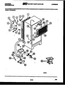 05 - System And Automatic Defrost Parts parts for Frigidaire Refrigerator GTN198BH1 from AppliancePartsPros.com