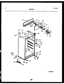 04 - Cabinet Parts parts for Frigidaire Refrigerator GTNI142BK1 from AppliancePartsPros.com