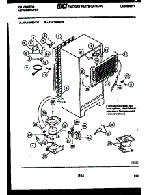 05 - System And Automatic Defrost Parts parts for Frigidaire Refrigerator TAK180EN1W from AppliancePartsPros.com