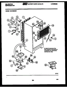 05 - System And Automatic Defrost Parts parts for Frigidaire Refrigerator TAK180EN0V from AppliancePartsPros.com