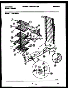 04 - System And Electrical Parts parts for Frigidaire Freezer KFU21M3AW1 from AppliancePartsPros.com