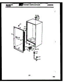 03 - Cabinet Parts parts for Frigidaire Freezer UFP193EM1W from AppliancePartsPros.com