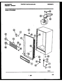 03 - Cabinet Parts parts for Frigidaire Freezer UFP212FM6W from AppliancePartsPros.com