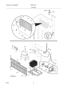 07 - System parts for Kelvinator Refrigerator KRS220RHY1 from AppliancePartsPros.com