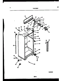 03 - Cabinet Parts parts for Frigidaire Refrigerator TAK190GN2W from AppliancePartsPros.com