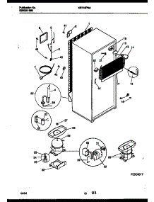 06 - System And Automatic Defrost Parts parts for Frigidaire Refrigerator KRT19PNAD0 from AppliancePartsPros.com