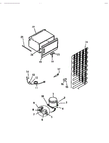 04 - System parts for Frigidaire Refrigerator SSX130AM9V from AppliancePartsPros.com