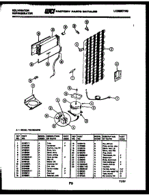05 - System And Automatic Defrost Parts parts for Frigidaire Refrigerator TGK180AN7W from AppliancePartsPros.com