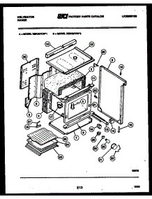 06 - Body Parts parts for Frigidaire Range RER307CF1 from AppliancePartsPros.com