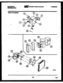 06 - Refrigerator Control Assembly, Damp parts for Frigidaire Refrigerator FAK190GN0F from AppliancePartsPros.com