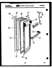03 - Refrigerator Door Parts parts for Frigidaire Refrigerator FMK220EN0V from AppliancePartsPros.com