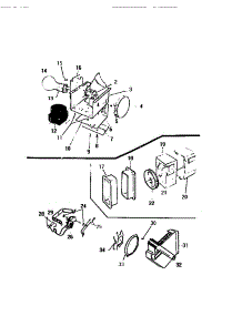 06 - Controls & Fan parts for Frigidaire Refrigerator FMW240AN5D from AppliancePartsPros.com