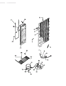 10 - System & Automatic Defrost Parts parts for Frigidaire Refrigerator FMW240AN5D from AppliancePartsPros.com