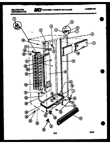 04 - Cabinet Parts parts for Frigidaire Refrigerator FSK190EN1V from AppliancePartsPros.com