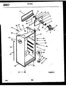 04 - Cabinet Parts parts for Frigidaire Refrigerator KRT18CRAD0 from AppliancePartsPros.com