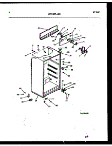 03 - Cabinet Parts parts for Frigidaire Refrigerator GTL142WK0 from AppliancePartsPros.com