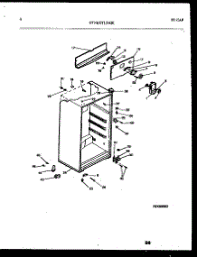 03 - Cabinet Parts parts for Frigidaire Refrigerator GTNI142HK0 from AppliancePartsPros.com