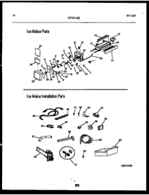 09 - Ice Maker And Installation Parts parts for Frigidaire Refrigerator GTNI142HK1 from AppliancePartsPros.com