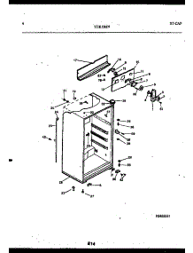 03 - Cabinet Parts parts for Frigidaire Refrigerator THK150JN1D from AppliancePartsPros.com