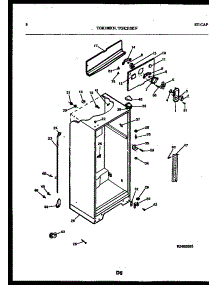 04 - Cabinet Parts parts for Frigidaire Refrigerator TGK210KN0W from AppliancePartsPros.com