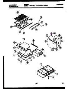 04 - Shelves And Supports parts for Frigidaire Refrigerator TMK160AN7V from AppliancePartsPros.com
