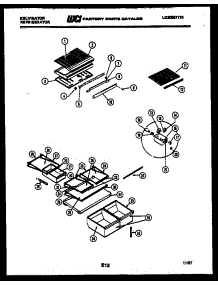 04 - Shelves And Supports parts for Frigidaire Refrigerator TMK180EN0F from AppliancePartsPros.com