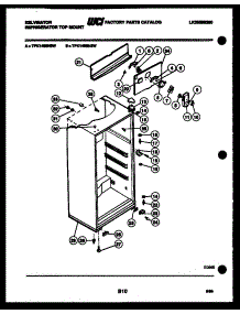 03 - Cabinet Parts parts for Frigidaire Refrigerator TPK140EN2W from AppliancePartsPros.com