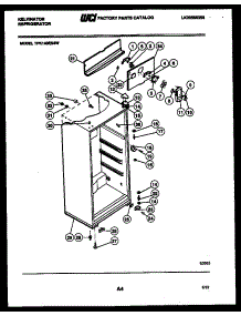 03 - Cabinet Parts parts for Frigidaire Refrigerator TPK140EN4W from AppliancePartsPros.com