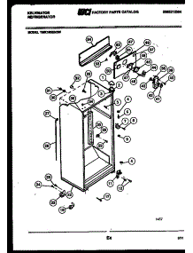 03 - Cabinet Parts parts for Frigidaire Refrigerator TMK180EN3T from AppliancePartsPros.com
