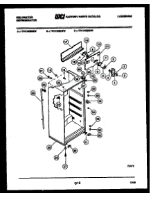 03 - Cabinet Parts parts for Frigidaire Refrigerator TPK160EN4V from AppliancePartsPros.com