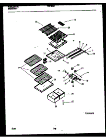05 - Shelves And Supports parts for Frigidaire Refrigerator TPK180JN2D from AppliancePartsPros.com