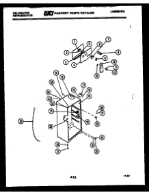 03 - Cabinet Parts parts for Frigidaire Refrigerator TPK180EN0F from AppliancePartsPros.com