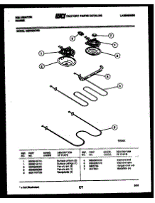 04 - Broiler Parts parts for Frigidaire Range RER302CD3 from AppliancePartsPros.com