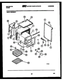 07 - Body Parts parts for Frigidaire Range RER305GD1 from AppliancePartsPros.com
