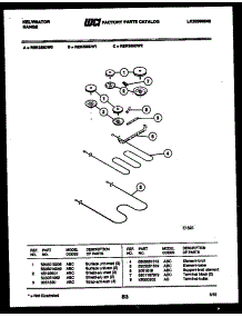 06 - Broiler Parts parts for Frigidaire Range RER355DW1 from AppliancePartsPros.com