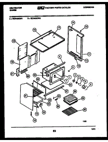 06 - Body Parts parts for Frigidaire Range RER406GT2 from AppliancePartsPros.com
