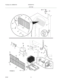 07 - System parts for Kelvinator Refrigerator KRS220RHY2 from AppliancePartsPros.com