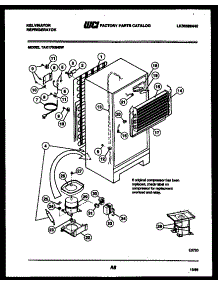 05 - System And Automatic Defrost Parts parts for Frigidaire Refrigerator TAK170GN0W from AppliancePartsPros.com