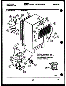 05 - System And Automatic Defrost Parts parts for Frigidaire Refrigerator TPK160JN1D from AppliancePartsPros.com