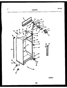 04 - Cabinet Parts parts for Frigidaire Refrigerator TAK190GN2D from AppliancePartsPros.com