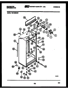 03 - Cabinet Parts parts for Frigidaire Refrigerator TGK180EN3T from AppliancePartsPros.com