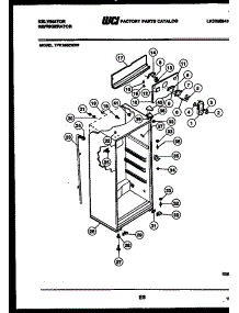 03 - Cabinet Parts parts for Frigidaire Refrigerator TPK180EN3W from AppliancePartsPros.com