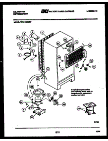05 - System And Automatic Defrost Parts parts for Frigidaire Refrigerator TPK180EN3W from AppliancePartsPros.com