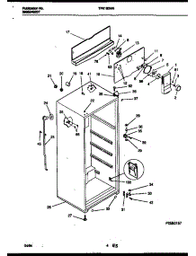 03 - Cabinet Parts parts for Frigidaire Refrigerator TPK180HN3T from AppliancePartsPros.com