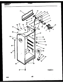 03 - Cabinet Parts parts for Frigidaire Refrigerator TPK180JN2W from AppliancePartsPros.com