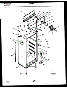 03 - Cabinet Parts parts for Frigidaire Refrigerator TPK180HN2W from AppliancePartsPros.com